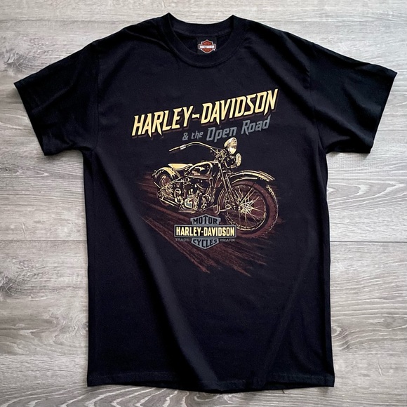 Harley Davidson & the Open Road Shirt - Picture 1 of 3